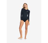 Roxy Essentials long sleeve swimming costume black women's - XL