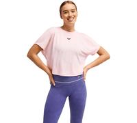 Roxy Everyday Flow - Women Pink Short Sleeve Technical T-Shirt