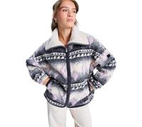 Roxy Feels Like Winter - Oversized Sherpa Zip Jacket - Women - Brown