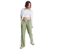 Roxy Flared Trousers Oceanside Pant Womens Green