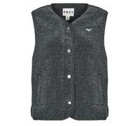 Roxy - Sleeveless fleece Vest - Iconic Town Vest Phantom for Women in Recycled Polyester - Size L - Grey Grey L