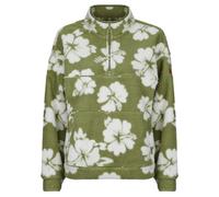 Roxy Half-Zip Polar Fleece JIVE TALKING BONDED Womens White