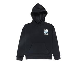Roxy Fleece sweater SURF FEELING HOODIE BRUSHED Girl's Black 6