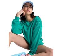 Roxy Surfing By Moonlight - Women Green Super-Soft Lounge Top