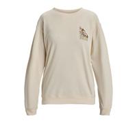 Roxy Fleece top SURF STOKED CREW TERRY VINT. Young Womens Beige S