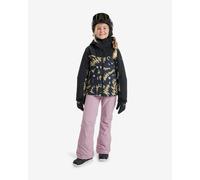 Roxy - Girl's Free Jet Block Jacket - Ski jacket size 10 - M, black