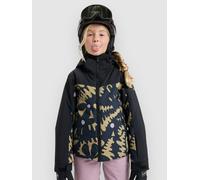 Roxy Free Jet Block Kids Jacket fennel seed big flower rg T10
