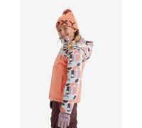 Roxy Galaxy Hooded Jacket Coral Orange Girls - 10