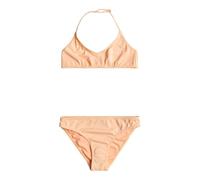 Roxy Girls Basic Active Tri Bra Bikini Set, Pink, 12 Years EU