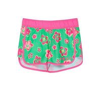 Roxy Girls Good Waves Only Beach Shorts, Green, Size 10 Years Green