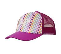 Roxy Girls Sweet Emotions Trucker Hat, Bright White Check Check 233, One Size