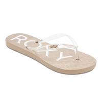 Girl's Roxy Kids Viva Jelly Sandals Flip Flops - Gold/Cream - Size: 10K