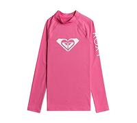 Roxy Girl's Whole Hearted Long Sleeve & Short Sleeve Rashgaurd, Little Girls Rash Guard Shirt