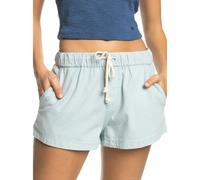 Roxy Go To The Beach Women's Denim Cotton Short Shorts L