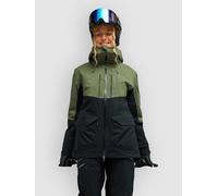 Roxy Gore-Tex Stretch Purelines - Women Green Technical Snow Jacket