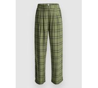 Roxy Great Influence Pants oil green natural plaid S