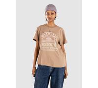 Roxy T shirt HANGLOOSE POSTER in Kaki EU M