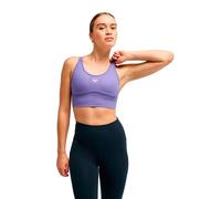 Roxy Heart Into It Attitude Sports Bra Purple S Woman