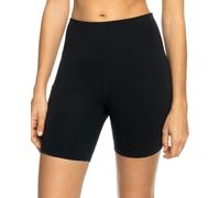 Roxy Heart Into It Biker - Sport Biker Shorts - Women - Black