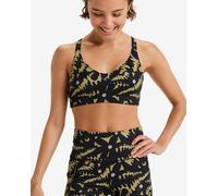 Roxy - Women's Heart into it Bra Print - Sports bra size XS, sand