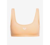 Roxy Heart Into It Bra Light Orange White - L