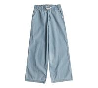 Roxy Here Comes The Weekend Girl's Palazzo Trousers 4-16 ERGDP03073, Blue - Light Blue, 14 Years