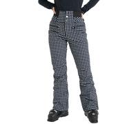 Roxy - High waist ski Pants - Rising High Pant Whisper White Small Dots for Women - Size S - Black Black S