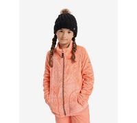 Roxy Igloo Full Zip Fleece Orange Girls - 12