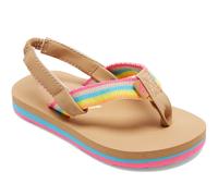 Roxy Infant Girls Colbee Strappy Floral Beach Holiday Flip Flops Sandals - Multi