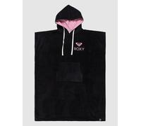 Roxy Infinite Lagoon Poncho Black Lilac Pink Women