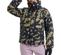 Roxy - Insulated jacket - Snow Winter Rebel Jacket Fennel Seed Big Flower for Women - Size L - Navy Navy L