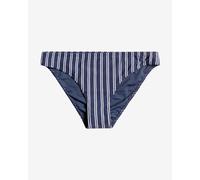 Roxy Into The Sun Bikini Bottoms Navy Blue White Women - M