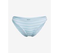 Roxy Into the Sun Bikini Bottoms Sky Blue White Women - XS