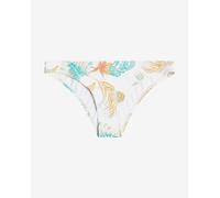 Roxy Into the Sun Bikini Bottoms White Print Women - XL