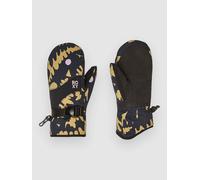 Roxy Jetty Kids Mittens fennel seed big flower rg S