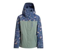 Roxy Jetty Bloc Jacket Green,Blue M Women