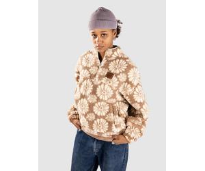 Roxy Jivetalking Half-Zip Fleece Sweater portb tropical tile pol L