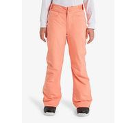 Roxy Junior Girls Skiing Backyard Pants, Pink, Size 8 Years Pink