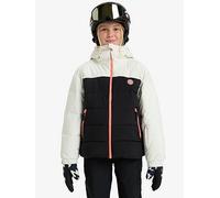 Roxy Junior Girls Skiing Snowyhill Puffy Jacket, White, Size 16 Years White