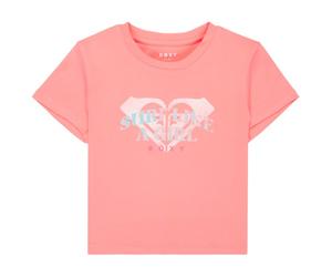 Roxy - Kid's Baby One More Time - T-shirt size 8 Years, red