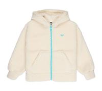 Roxy - Kid's Back to Full Zipped - Fleece jacket size 16 Years - XXL, sand/white