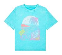 Roxy - Kid's Eveoversize Washed - T-shirt size 6 Years - XS, turquoise