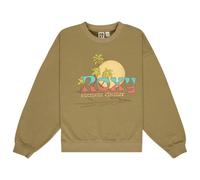 Roxy - Kid's Lineup Crew RG Terry - Jumper size 12 Years - L, sand