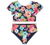 Roxy - Kid's Morning Flower Crop Top Set - Bikini size 6 Years, multi