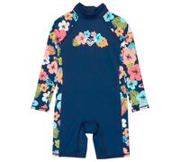 Roxy - Kid's Morning Flower Springsuit - Lycra size 7 Years, blue