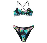 Roxy Active Rg Athletic Triangle Bikini Black 6 Years Girl