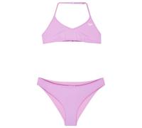 Roxy - Kid's Solid Active RG Tri Bra Set - Bikini size 7 Years, pink