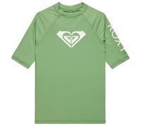 Roxy - Kid's Wholehearted S/S - Lycra size 14 Years, green