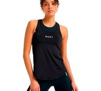 Roxy Knit top Bold Moves 2.0 MESH Tank Young Womens Black XS