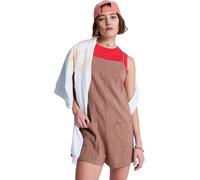 Roxy Lavender Haze Sleeveless Romper Brown S Woman